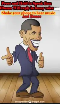 Dancing Talking Obama Screen Shot 0