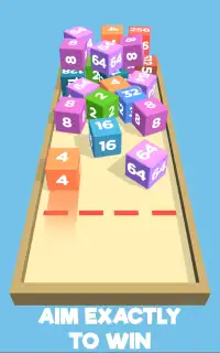 2048 Chain Cube 3D - Block Puzzle, Cube Merge Game Screen Shot 8