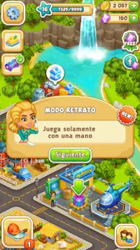 Cartoon city: granja y ciudad Screen Shot 1