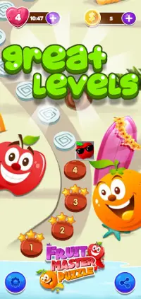 Fruit Link Puzzle Screen Shot 2