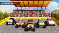 Monster Truck Game: Impossible Car Stunts 3D Screen Shot 5