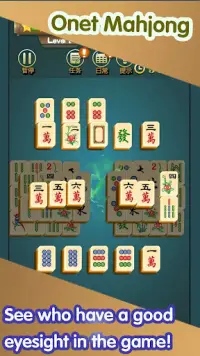 Onet connect mahjong-bump link Screen Shot 0