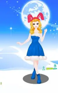 Jogo de Natal Dress Up Screen Shot 6