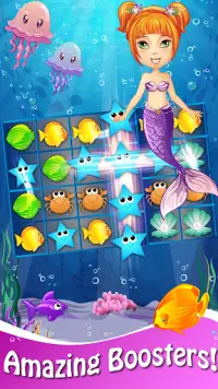 Fish Fantasy Match 3 Free Game Screen Shot 0