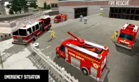 911 Rescue team Fire Truck Driver 2020 Screen Shot 11