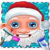 Santa Shave Beard Salon Hairstyle Kids Games 2018
