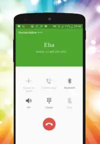 Fake Elsa Call Phone Prank Screen Shot 0