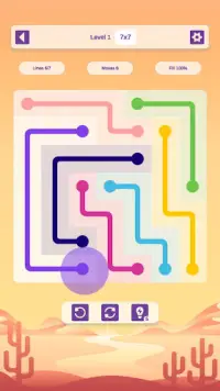 Connect Dots: Flow Puzzle Game Screen Shot 1