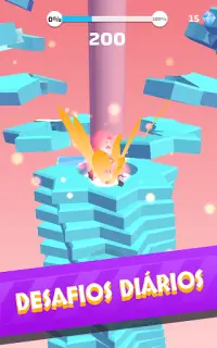 Helix Stack Jump: Esmagar Bola Screen Shot 7