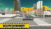 Kota Mobil Menyetir Sekolah 3D Screen Shot 7