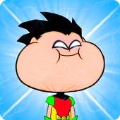 Team Titans Go-Raven and Beast Boy