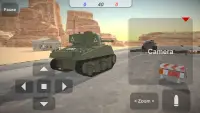 Tank Oyunu Dünyası Savaşı Sim Screen Shot 0