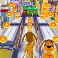 Pet Dog Subway Escape Surf