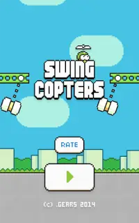 Swing Copters Screen Shot 4