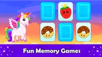 Unicorn Games for 2  Year Olds Screen Shot 5