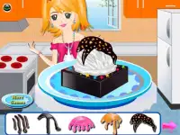 女の子のためのアイスクリームケーキゲーム Screen Shot 1