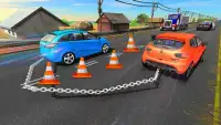 Crazy Chained Car Speed Racer & Driving 2018 Screen Shot 0