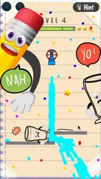 Vẽ đường vs Happy Fun Glass Screen Shot 2