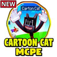 Cartoon Cat vs Siren Head Mod for Minecraft PE