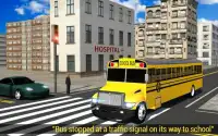 Town School Bus 3D Screen Shot 9