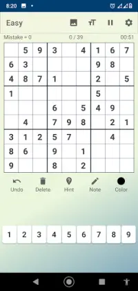 Sudoku Books Screen Shot 2