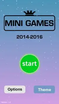 Mini Games : white tiles Screen Shot 0
