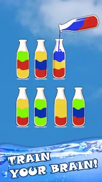 Water Puzzles - Jigsaw Color Sorting Trivia Game Screen Shot 2
