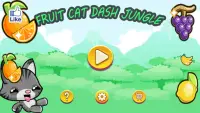 Fruit Cat Dash Jungle Screen Shot 1