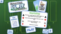 Crystal Golf Solitaire Screen Shot 1