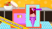 Helado Cono Fabricante - Juegos de cocina Screen Shot 3