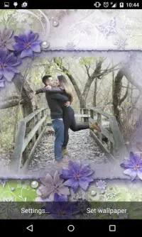 Romantic Live Wallpaper Screen Shot 2