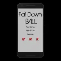 Fall Down Ball Screen Shot 0