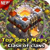 melhor mapa de clash do clan