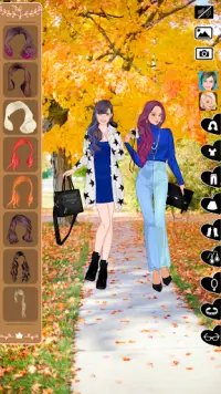 Autumn fashion game for girls Screen Shot 0