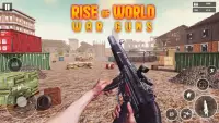 विश्व युद्ध बंदूकें: युद्ध के गोली मारने वाले खेल Screen Shot 1
