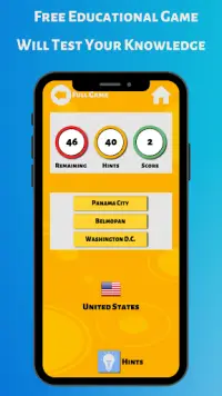 Capital Quiz - World Capitals Screen Shot 0