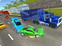 High Speed Traffic Car Driving Road Race Simulator Screen Shot 9