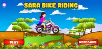Sara bike riding Game for kids Screen Shot 1