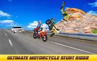 Bike Attack Racing game : Motorcycle Stunt Rider Screen Shot 3