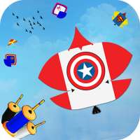 Superhero Kite Flying: Pipa Basant Combat 3D