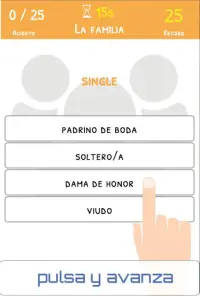 Aprender Inglés - Español - app curso vocabulario Screen Shot 5