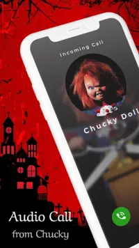 Chucky Doll Game - Fake Call Screen Shot 2
