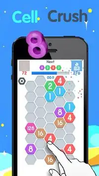 Cell Connection:Hexagon Number Game Screen Shot 0
