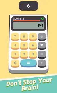 Reverse Calculator - Math Genius Game Screen Shot 1