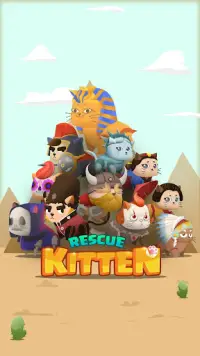 Rescue Kitten - Rope Puzzle Screen Shot 7