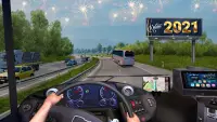 Bus Simulator Real Mountain 2021 - Free Bus Games Screen Shot 2