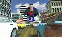 Super Flying Man: Mission de sauvetage de la ville Screen Shot 4