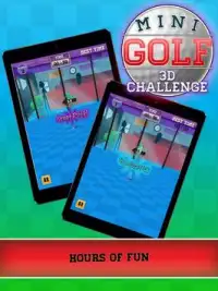 Mini Golf 3D Challenge Screen Shot 3
