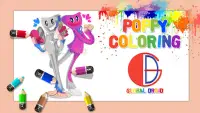 Playtime Art Coloring Poppy Screen Shot 0