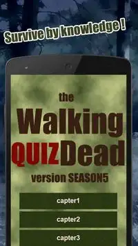 Quiz Walking Dead ver season5 Screen Shot 0